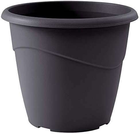 EDA Pot de Fleur Non Perçé, 40cm x 33.7cm, Rouge Rubis