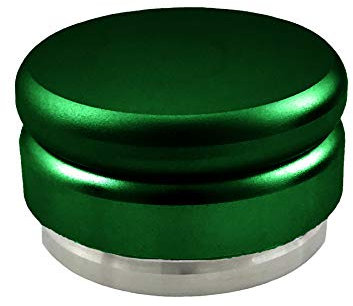 scarlet espresso | Tamper »Flat« für Barista; zur perfekten Extraktion mit Siebträgermaschinen; für Siebe mit 58 mm Durchmesser; solide Ausführung mit 490 g Gewicht (Grün)