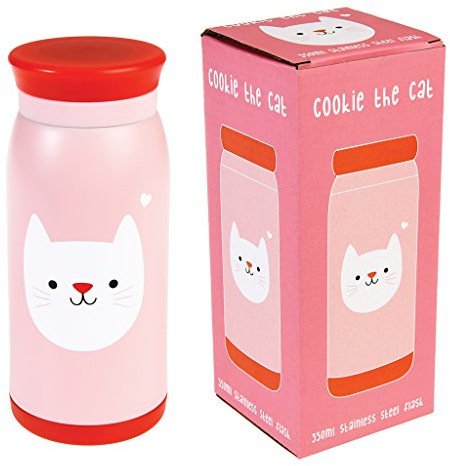 Rex International Cookie The Cat Trinkflasche Edelstahl Unisex