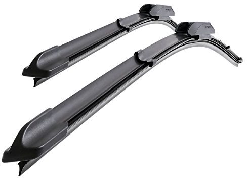 Mossa Escobillas limpiaparabrisas para la luna delantera adecuadas para Renault Megane II (09.2002-01.2006) - escobillas plana