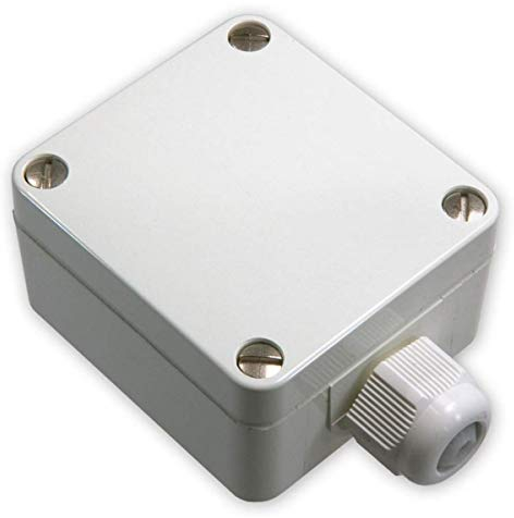 iOVEO 206AF02201 - PT1000 - Aussentemperatur-Messumformer mit Sensor PT1000, Aussenfühler Aktiv, 0-10V oder 4-20mA Ausgang