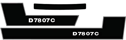 Deutz Aufkleber für Traktor D7807C Logo Emblem Sticker Label