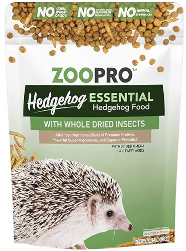 Exotic Nutrition Hedgehog Essential - Chicken Kibble with Mealworms (1.75 Pound)