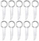 Jieddey Car Radio Removal Keys,10 Pack Stainless Steel Stereo Extraction Tools Pins Compatible With Ford Focus Fiesta Mondeo Audi Mercedes