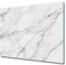 Planche à Découper pour la Cuisine 60x52 cm Avec Impression Décoration Résistant à la Chaleur Modernité Symétrique Contact Alimentaire Bords Polis Pieds Antidérapants - Marbre