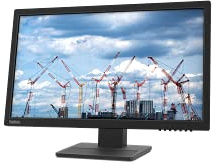 Lenovo ThinkVision E22-28 21.5 Full HD WLED LCD Monitor - 16:9 - Raven Black