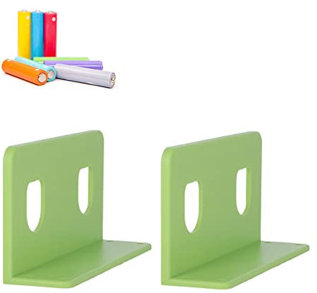 Tefola 2 Pcs Power Tool Organizer Holder Drill Set, Battery Wall Mount Holder, Dual Hole Battery Power Tool Storage Bracket for Makita 18V Drill Tools Holder Battery Mounts Dock Holder Wall Mount