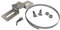 Collier de serrage pour poteau Kit collier + bride + vis (W0138). Kit fixation poteau -