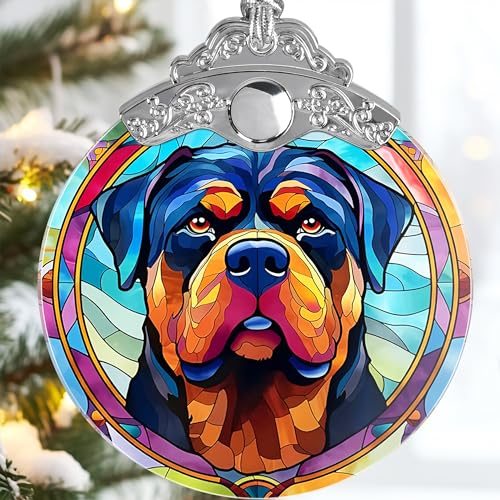Französische Bulldogge Weihnachtsdekoration – Jocidea Französische Bulldogge Ornamente für Weihnachtsbaum – Französische Bulldogge Sonnenfänger – Weihnachten Französische Bulldogge Dekor – Geschenke