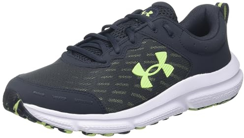 Under Armour Men's Charged Assert 10 Shoes, Anthracite/Anthracite/Morph Green, 13