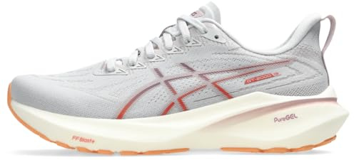 ASICS Women's GT-2000 13 Running Shoes, Concrete/Watershed Rose, 7 Wide