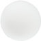 HOMSFOU Globo de Cristal Esmerilado Reemplazo de Sombra Globo de Cristal de 15Cm Pantalla de Lámpara Bola de Cristal Cubierta de Luz Poste Globo Esfera Bola Redonda Pantalla de Cristal