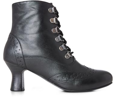 Joe Browns Damen Stiefeletten mit Brogue-detail, Leder, SchnürschuhStiefelette