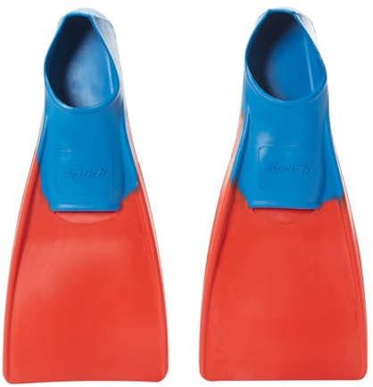 Sporti Essential Floating Swim Fins (Color) - Little Kid 13-1 (RedBlue)