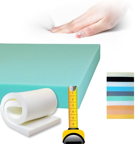 CZ By Dream Premium Plancha de espuma D25kg/m3,D30kg/m foam 200x100cm espuma para tapizar Alta Densidad espuma poliuretano goma espuma para tapizar