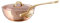 Mauviel M'Heritage 150 B Kupfer-Kochpfanne mit Deckel und Messinggriff, 2,1 l