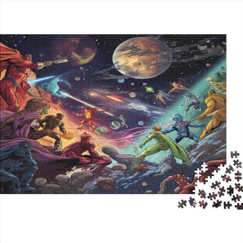 Alien War Jigsaw Puzzle, 1000 Teile Jigsaw Puzzle Für Erwachsene 1000pcs (75x50cm)