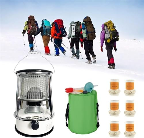 BomDog Indoor Fast Heater for Outdoor Campingnic Table Patio Survival Kerosene Heater Tent Heater 6L Fuel Tank