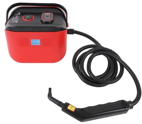 WOHPNLE Tragbarer Dampfreiniger, Schnellheizung Handheld Dampfreinigungsmaschine mit hohem Druck und komplettem Zubehör für die Heim- und Handelsnutzung