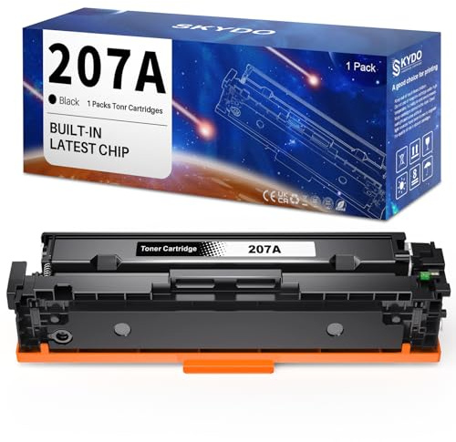 207A W2210A Toner MIT CHIP Kompatibel für HP 207A Toner 207X W2210X Ersatz für HP Color LaserJet Pro MFP M283fdw M255dw M282nw M283fdn M255nw