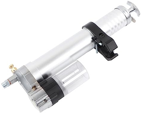 MasYosh Grease Gun Attachment Adapter, Portable High Pressure Grease Tool 12000Psi for Electric Drill, with Top Quality Aluminum Alloy