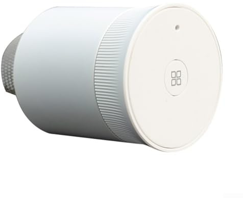 QuivyLivy Smart Temperature Control Valve, for Zigbee Thermostat with APP-Controlled Radiator Valve, Smart Home Heating Controller,Temperature Sensor