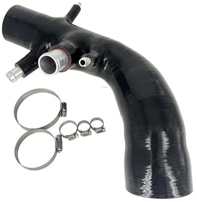 Tubo Aria Manicotto Per Alfa Per Romeo Per Mito Per Abarth Per Grande 16V T-Jet Motore Turbo Aspirazione Tubo In Silicone Air Box Per Turbo Tubo Aspirazione Turbo(K*8-29 * 2 BLACK*)