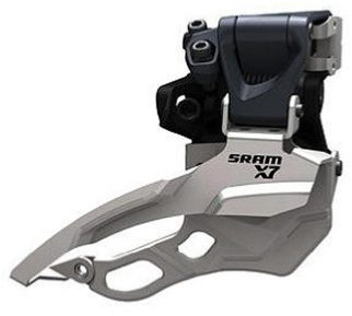 SRAM Unisex-Erwachsene X.7 3x10 31.8 Hochspann-Kettenschaltung, Hohe Klemme – Dual Pull