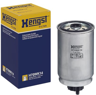 HENGST - Kraftstofffilter H70WK14 - Hochwertiger Kraftstoff-Anschraubfilter für KFZ - Entfernt Staub und Schmutz aus Otto- oder Dieselmotoren - Schützt das Einspritzsystem