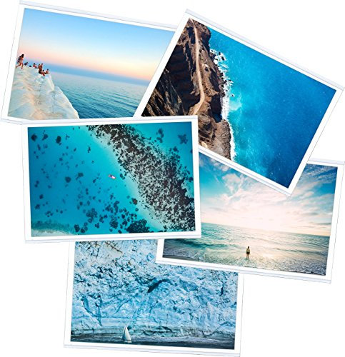 Lote de 5 fundas magnéticas para foto estándar Ideal para colgar y proteger las fotos en la nevera o cualquier otra superficie magnética.