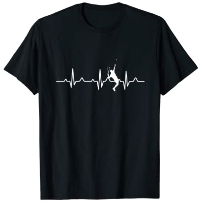 Sport Spielerin Verein Tennisplatz Tennisball Herzschlag Tennisspieler Tennischläger Tennis Geschenk T-Shirt Schwarz Kurzarm Klassische Passform Polo Crew Pull-On S
