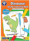 Orchard Toys Dinosaur Sticker Colouring Activity Book - Educational Activity Book - Colour in Dinosaurs - Kids 3 Years +, Perfect for Parties.