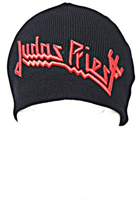 Judas Priest Unisex Adult Fork Logo Beanie (One Size) (Black)