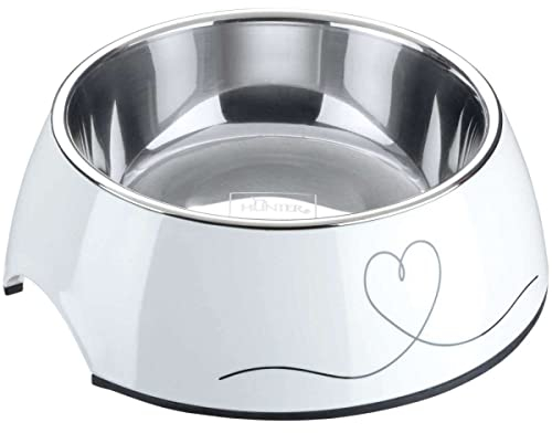 HUNTER VALENCIA Melamine Bowl with Stainless Steel Bowl, 700 ml