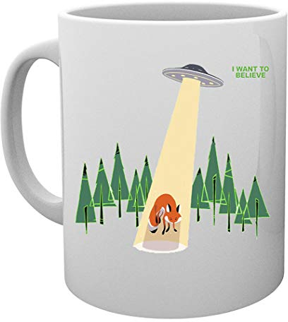 I Want To Believe Kaffeebecher Tassen Mug Cup