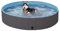 Yaheetech Piscine pour Chien Pliable 140 x 30 cm Piscine Baignoire Bassin de Baignade Portable Bain pour Chien/Chat Animal Extérieur Intérieur Antidérapant Noir