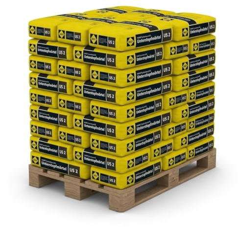 42x SAKRET Unterstopfmörtel US 2 Quellmörtel 25KG