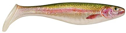Berkley Powerbait The Champ Swimmer Fishing Soft Bait, HD Rainbow Trout, 3.8