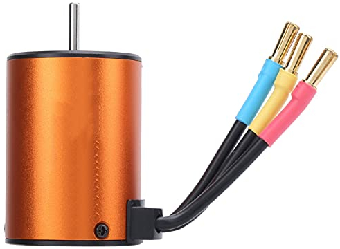 Motore Brushless Senza Sensore Impermeabile 3650 3500KV 4 Poli per Auto RC 1/10