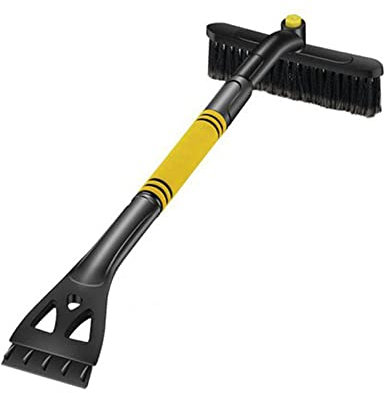 Taoxin eiskratzer Auto,Auto Schneebürste,schneebesen Auto teleskop,3-in-1-Auto-Reinigungsbürste, abnehmbar, ergonomischer Schaumstoffgriff, geeignet für Autos und Geländewagen