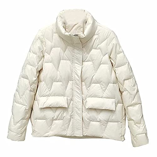 Aufgelistet der Daunenjacke Whirlpin Short Sagins, weiß, 36