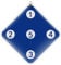 BeiLiHe PU Leder Fechttraining Ziel für Säbelfolie und Degen, Fechtschwert Ziel, Heim Fechten Ausrüstung für Kinder und Erwachsene (Color : Blue)