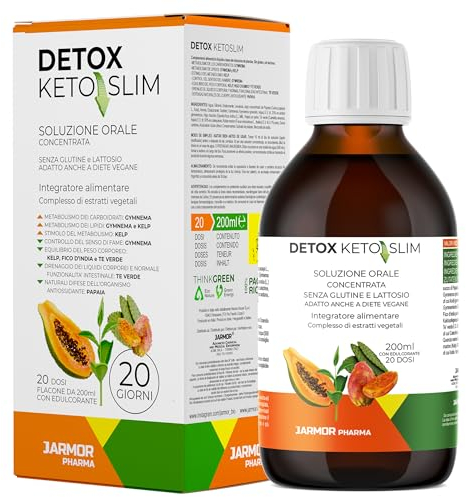 Keto Slim - Sirop Minceur 200ml Draineur Puissant, Diurétique Naturel Thé Vert & Figue de Barbarie, Détox & Perte de Poids Rapide, Booster Metabolisme Retention D'eau