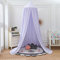 Surwin Betthimmel Madchen Jungen Doppelbett, Einfarbig Moskitonetz Baldachin Einzelbett Himmel Schlafzimmer Dekoration Spielzelte Geschenk, Ohne Bohren (Lila)