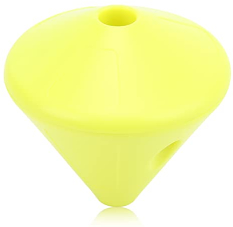 SUNGOOYUE Freediving Lanyard Fixer, ABS Korrosionsbeständiger Zuverlässiger Freediving Rope Safety Plug Zum Tauchen (Gelb)