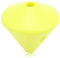 SUNGOOYUE Freediving Lanyard Fixer, ABS Korrosionsbeständiger Zuverlässiger Freediving Rope Safety Plug Zum Tauchen (Gelb)
