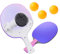 JDXFENG Table Tennis Handle Adaptor for Meta/Oculus Quest 3 Controller, Table Tennis Pads Racket Compatible with Meta/Oculus Quest 3 VR Headset Accessories, Enhance VR Game Experience