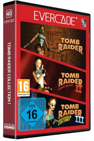 Blaze Evercade Tomb Raider Collection 1 Cartridge