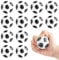 12 Stück Mini Fußball, 5 cm Fußball Stressbälle Mini Schaumstoffbälle Kinder, Schaumstoffball Fussball, Antistressball, für Kinder und Erwachsene Fußball Party