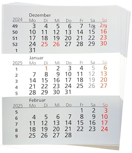 Güss Kalender 2 Jahre 13x106cm für 55033/55034